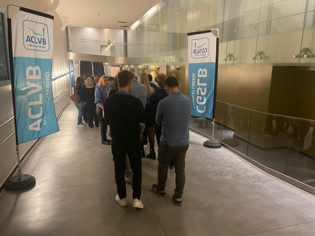 Organiseren congres I ACLVB Brussel